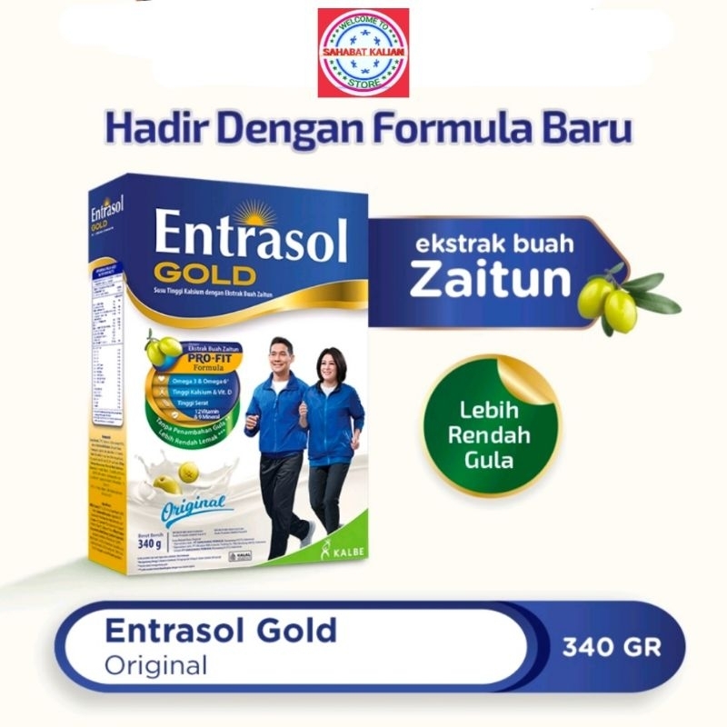 Jual Entrasol Gold Original 340gram | Shopee Indonesia