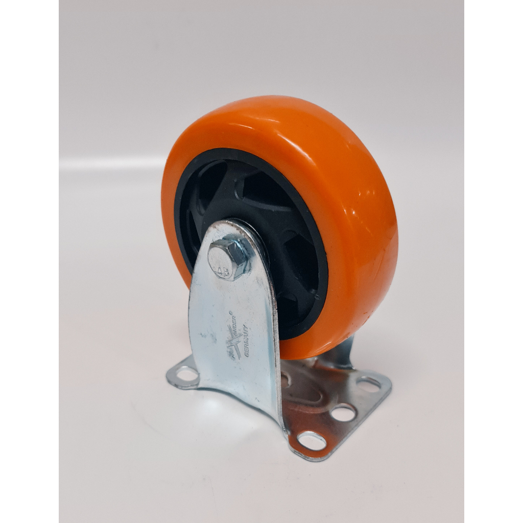 Jual Roda PVC oren taiwan 4 inch (Mati) | Shopee Indonesia