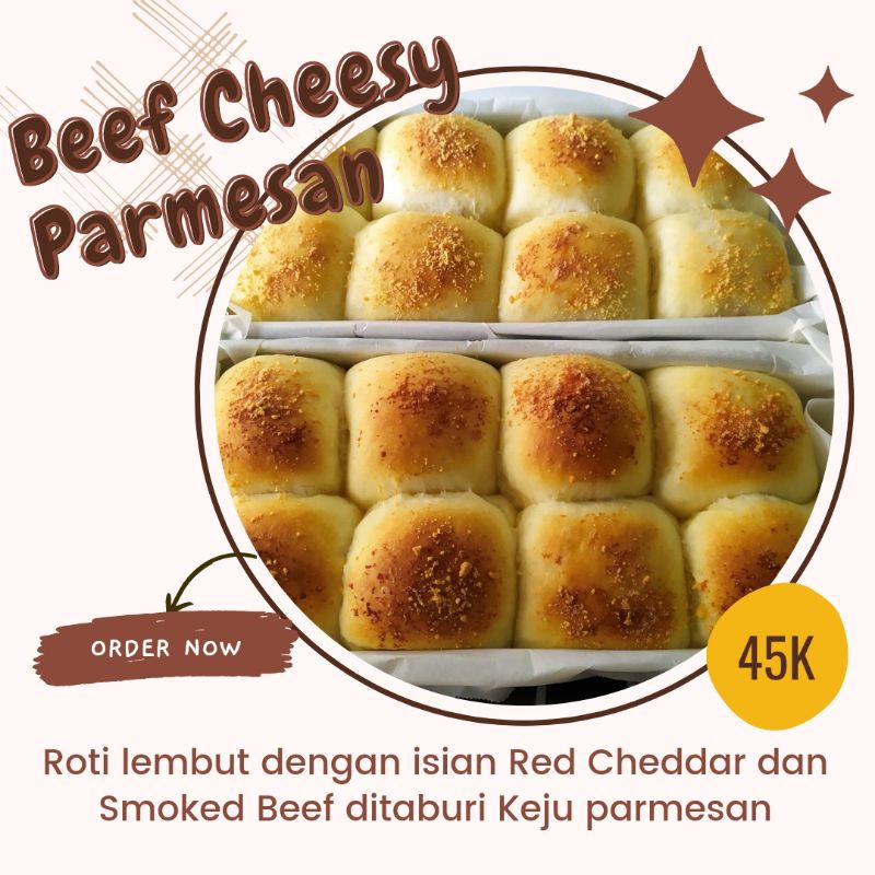 Jual Roti Beef Cheesy Parmesan | Shopee Indonesia
