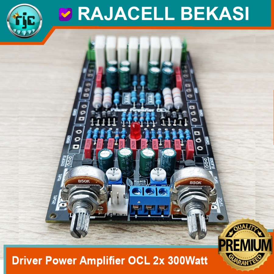 Jual Amplifier OCL 300W Stereo SOCL Audio Power Amplifier Driver Ampli