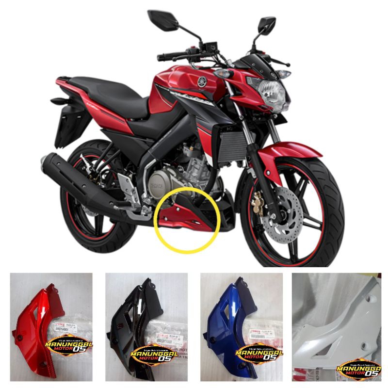 Jual Cover Under Cowl Tutup Mesin Depan Vixion New Advance Nva Kanan Atau Kiri Original Yamaha