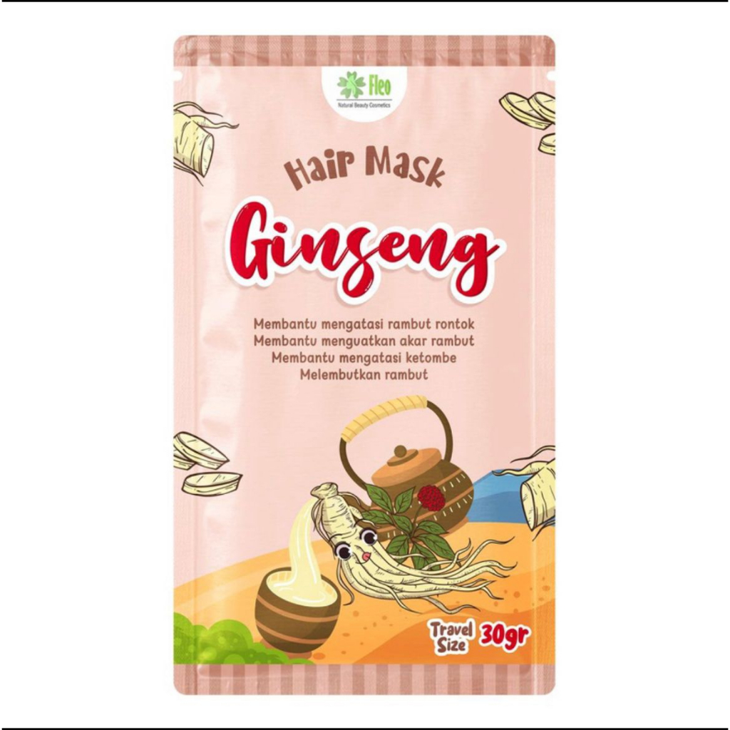 Jual KYR - BPOM Fleo Hair Mask Sachet 30gr / Masker Rambut 30gr ...