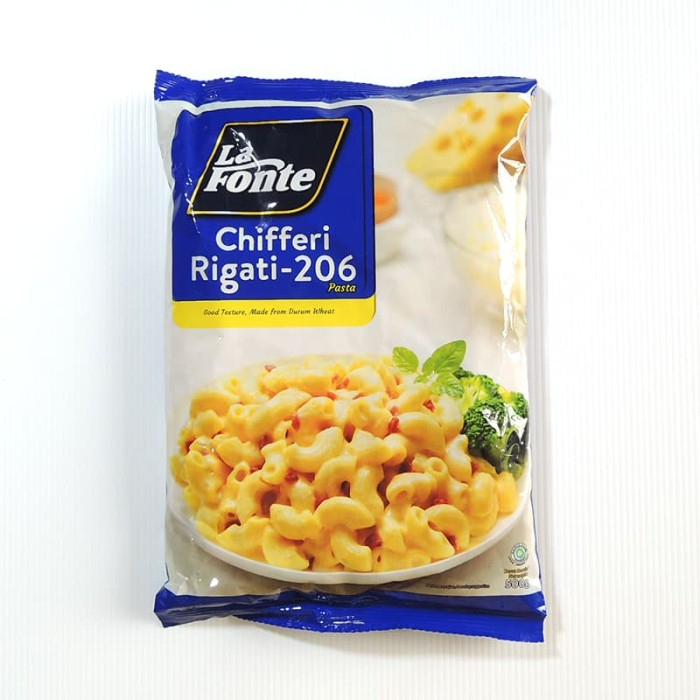 Jual La Fonte Chifferi Rigati 500 Gr Lafonte | Shopee Indonesia