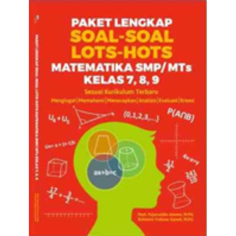 Jual Paket Lengkap Soal-Soal LOTS-HOTS Matematika SMP/MTs Kelas 7, 8, 9 ...