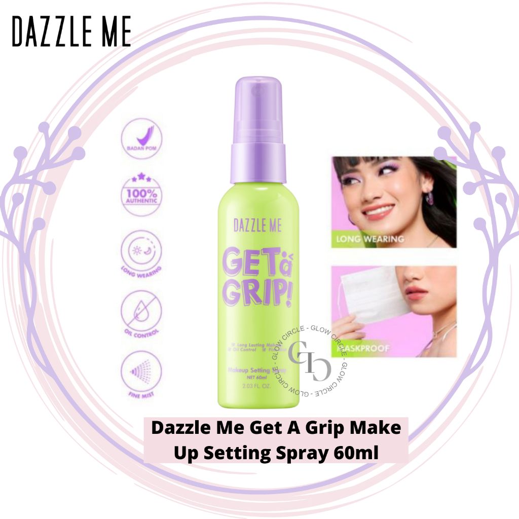 Jual New Dazzle Me Get A Grip Makeup Setting Spray Beauty