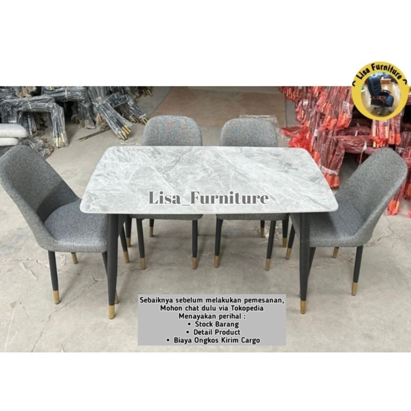 Jual Meja Makan Marmer Batu Neolith|Meja Makan Marmer|Meja Makan Marmer ...