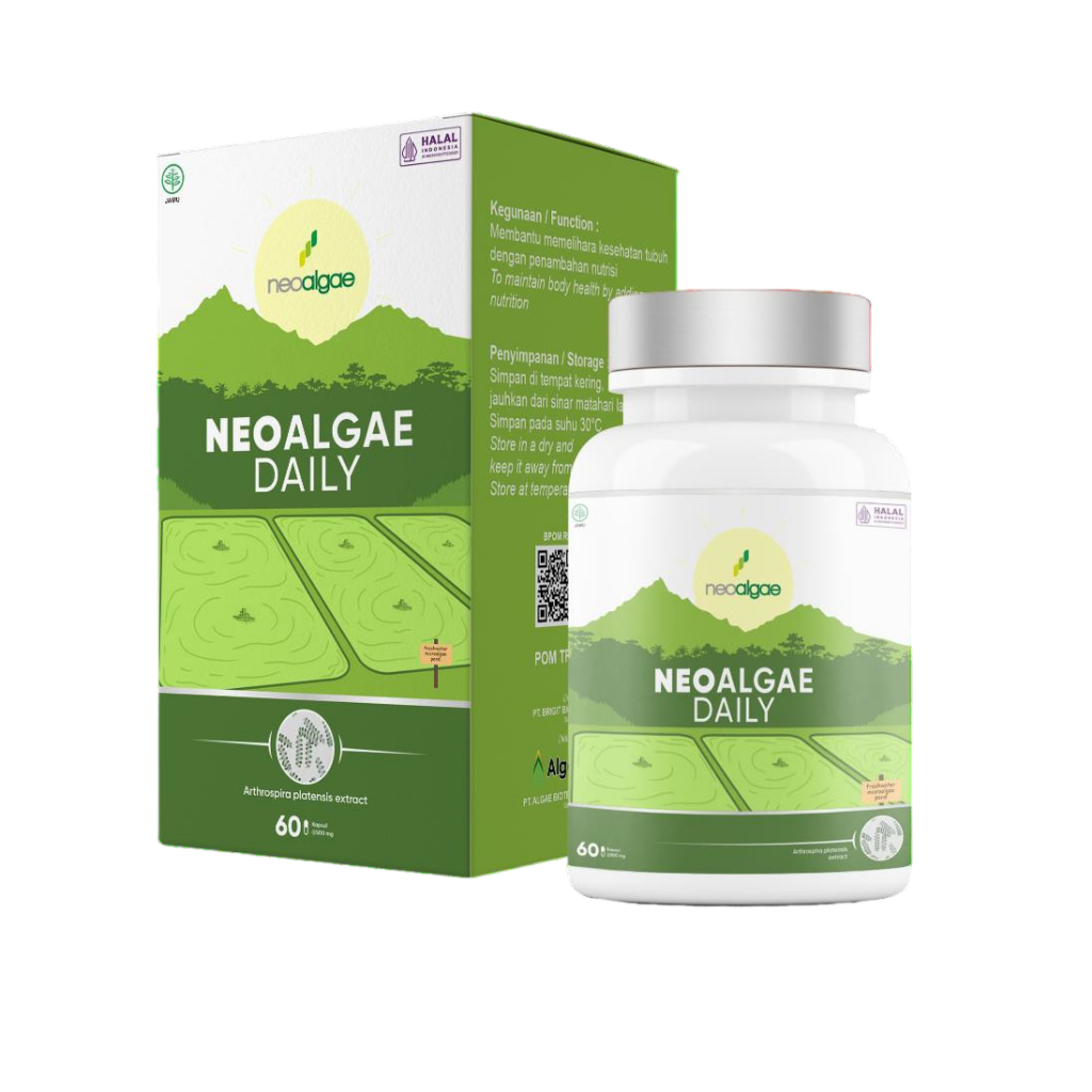 Jual Neoalgae Daily Spirulina Multivitamin 60 Kapsul Shopee Indonesia