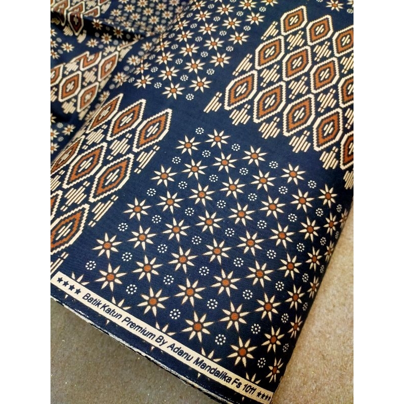 Jual Kain Batik Adanu Mandalika Fs 1011. Bahan Batik Katun Premium By ...