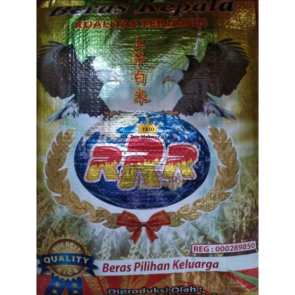 Jual Beras Rajawali Kepala Gold 5kg Shopee Indonesia 8365