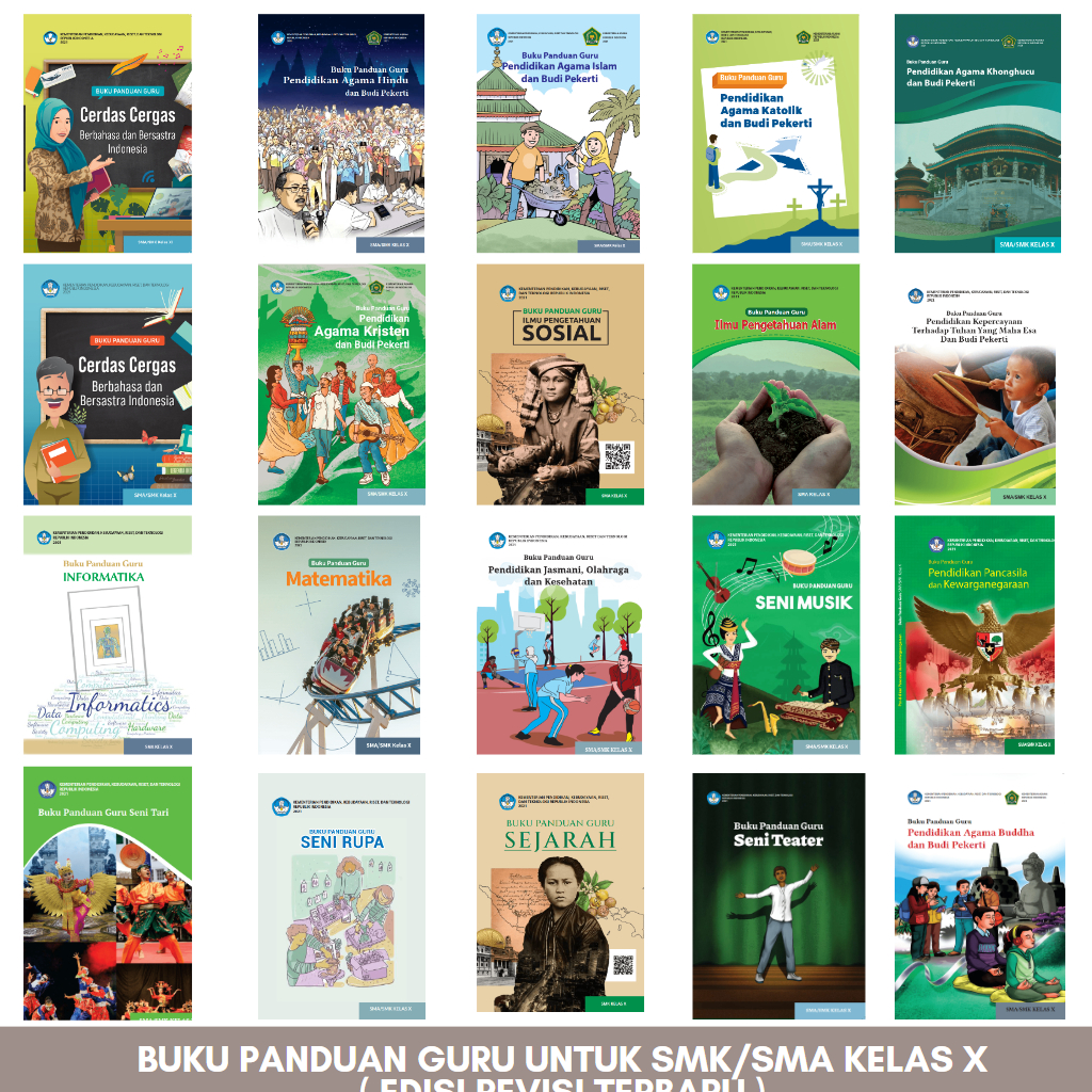 Jual Buku Panduan Guru Kurikulum Merdeka Kurikulum Kemerdekaan Kelas 10 ...