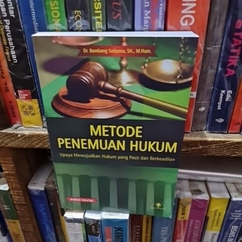 Jual Metode Penemuan Hukum By Dr Bambang Sutiyoso | Shopee Indonesia