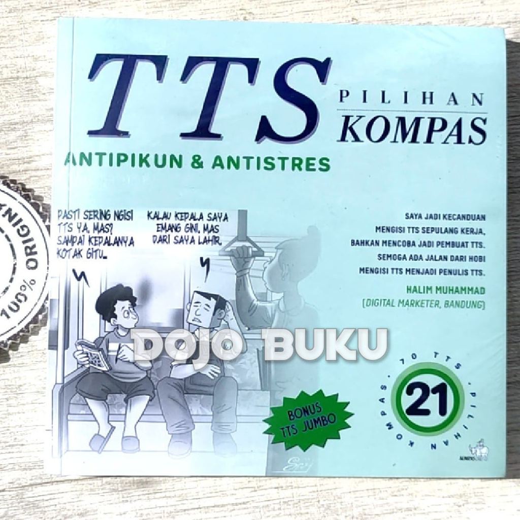 Jual Buku TTS Pilihan Kompas Jilid 21 | Shopee Indonesia