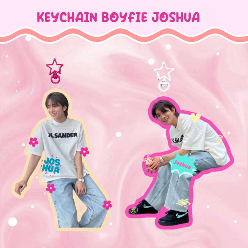 Jual {PO}Keychain Boyfie Joshua Seventeen| by m0ggypow_ | Shopee Indonesia