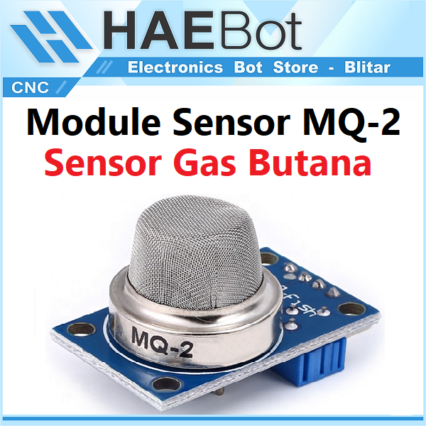Jual [HAEBOT] MQ2 MQ-2 Module Sensor Gas Metana Butana Deteksi Asap ...