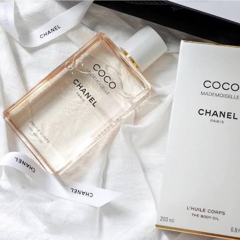 Jual CHN3L Coco Mademoiselle Body Oil Fullsize 200 ml Shopee Indonesia