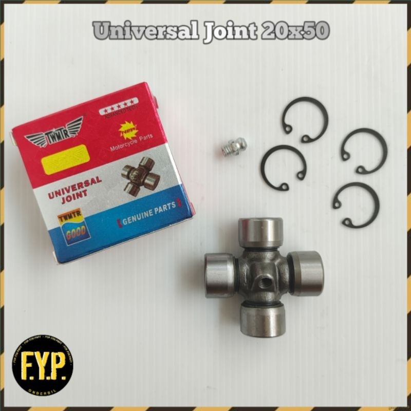 Jual Universal Cross Joint Join 20x50 Motor Roda Tiga 3 Viar Karya ...