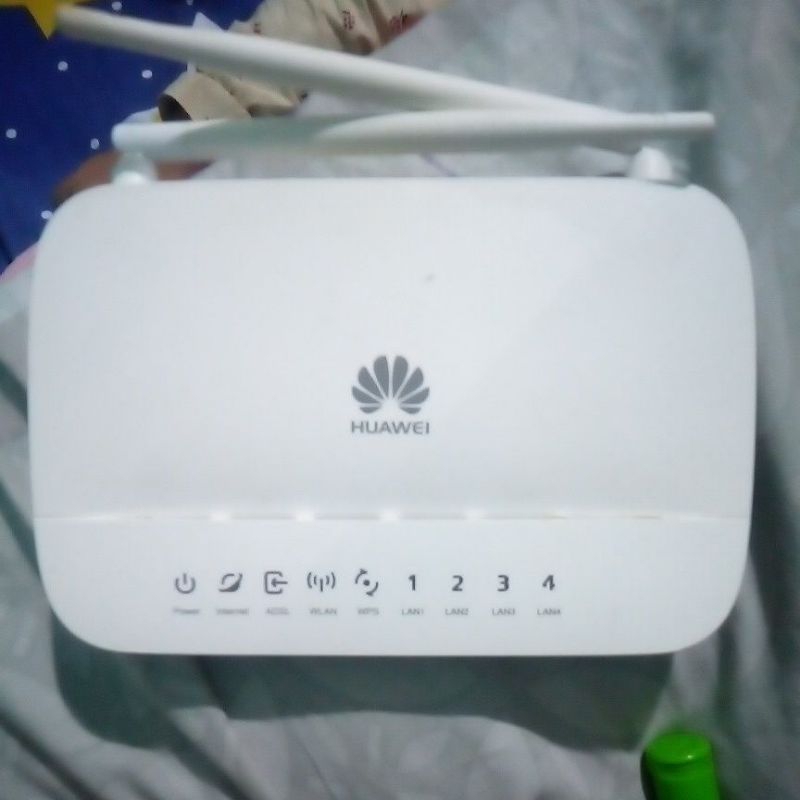 Jual ap router wifi bekas merk huawei HG532d bisa untuk ap hotspot