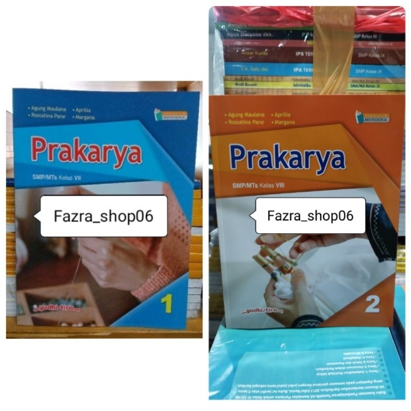 Jual NEW Buku Prakarya Smp Mts Kelas 1 7, 2 8 Kurikulum Merdeka ...