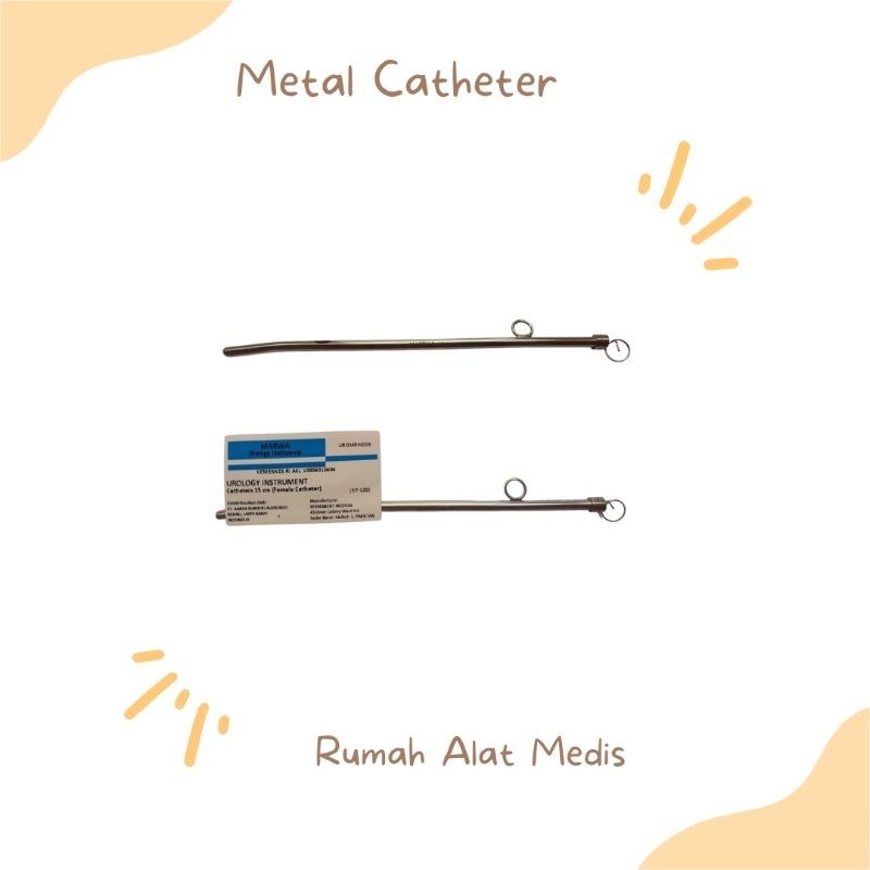 Jual Metal Kateter / Female Catheter FR 12 | Shopee Indonesia