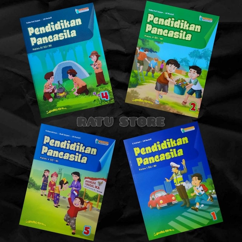 Jual Buku Kurikulum Merdeka Pendidikan Pancasila PKN PPKn SD Kelas 1 2 ...