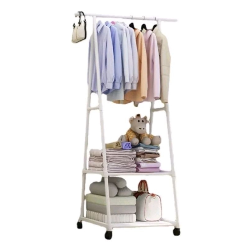 Jual Rak Triangle Stand Hanger Rak Baju Gantung Aesthetic Rak Buku ...