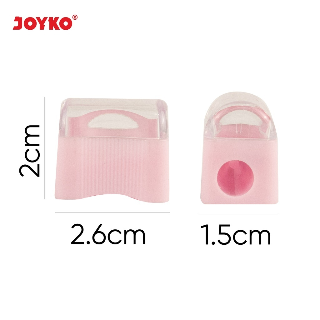 Jual Rautan Sharpener Joyko Sp 362 PTL Serutan Roti Warna PASTEL Jual ...