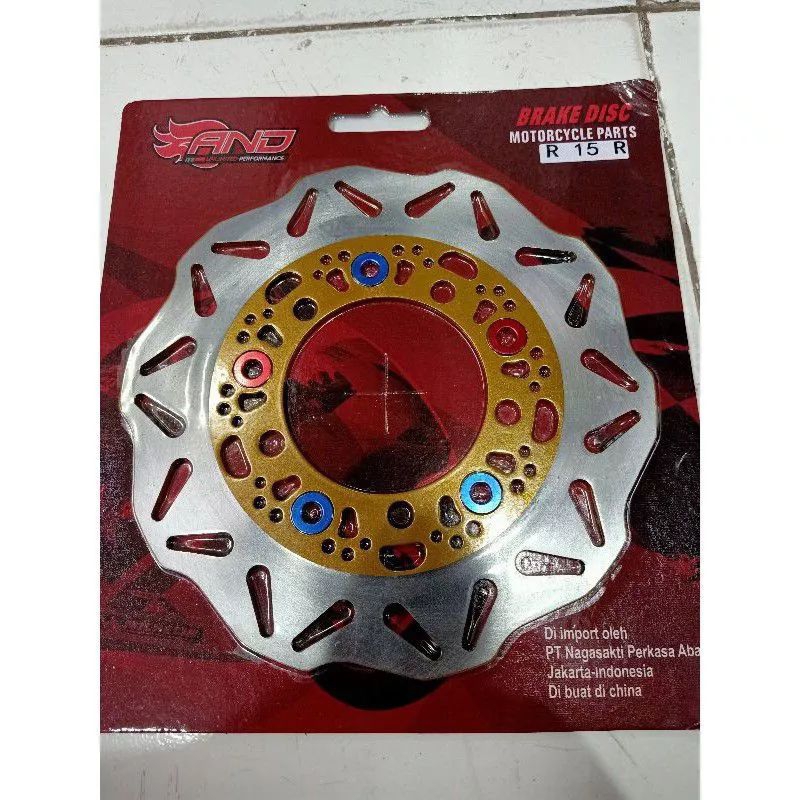Jual Piringan cakram R15 v2 variasi ukuran standar/disk cakram belakang ...