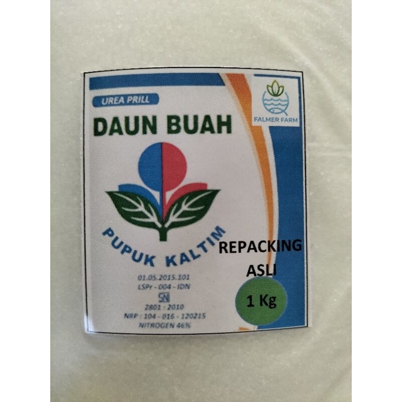 Jual Pupuk Urea Kaltim Daun Buah Urea Prill Kemasan Repack 1 Kg Shopee Indonesia 5656