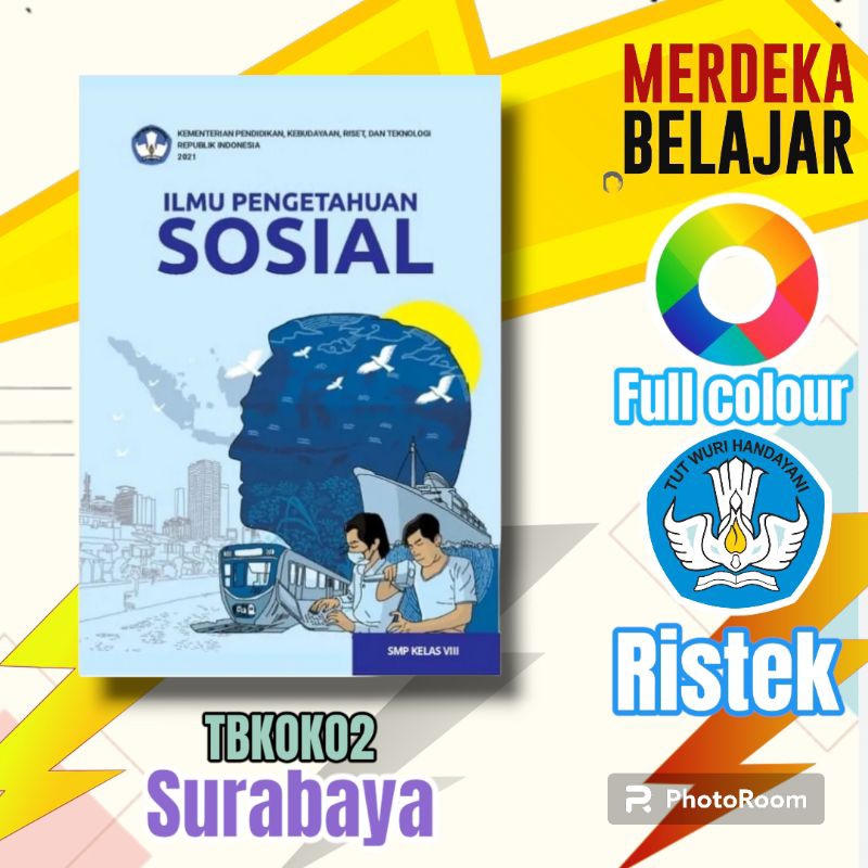 Jual BUKU ILMU PENGETAHUAN SOSIAL IPS SMP KELAS 8 KURIKULUM MERDEKA ...