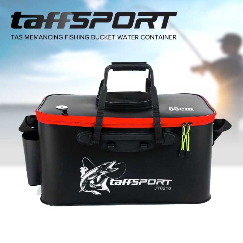 Jual TaffSPORT Ember Lipat Mancing Ikan Folding Fishing Bucket Model Handle  - Jakarta Barat - Budgetgadget