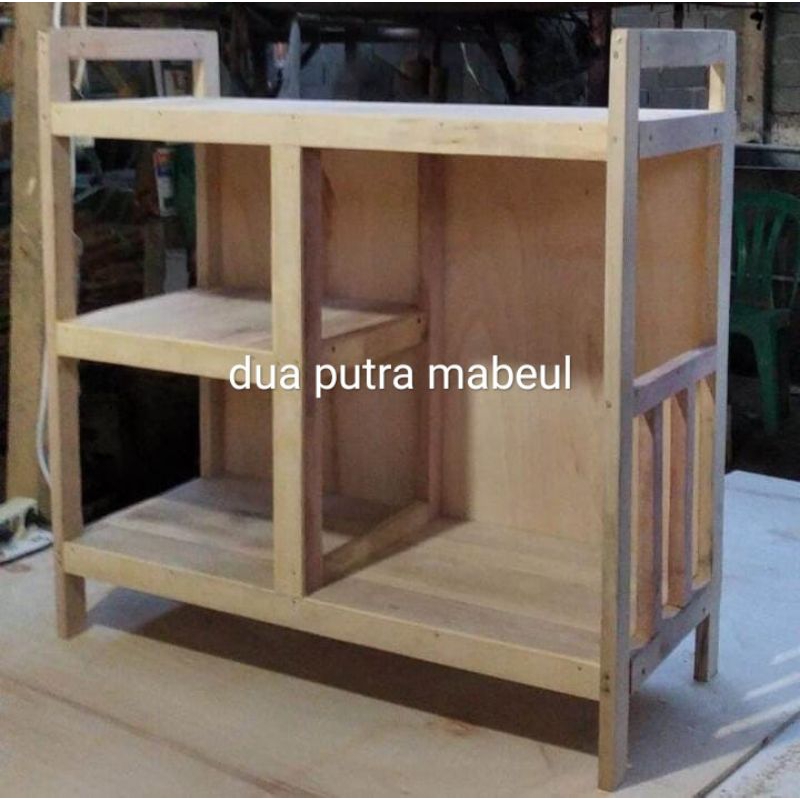 Jual Meja Kompor 2 Tungku Susun Serbaguna / Meja Makan / Meja ...