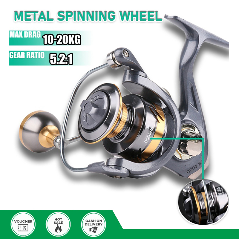 DEUKIO SW 2000 - 7000 Fishing Reel Spinning #deukio #Spinning