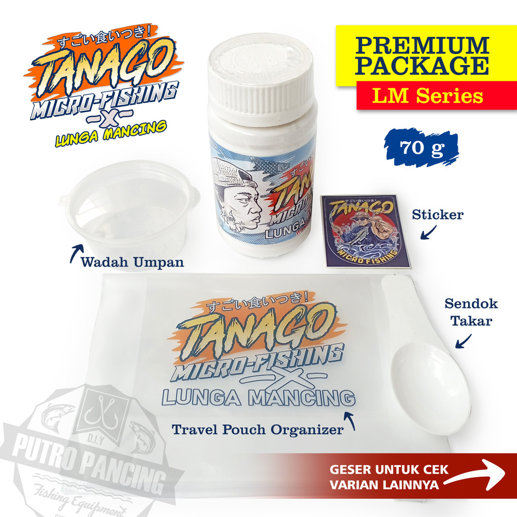 Jual Umpan Tanago Micro Fishing X Lunga Mancing Series LM series