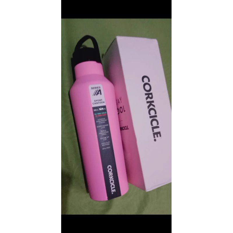 Corkcicle Sport Canteen - 20oz Sun-soaked Pink