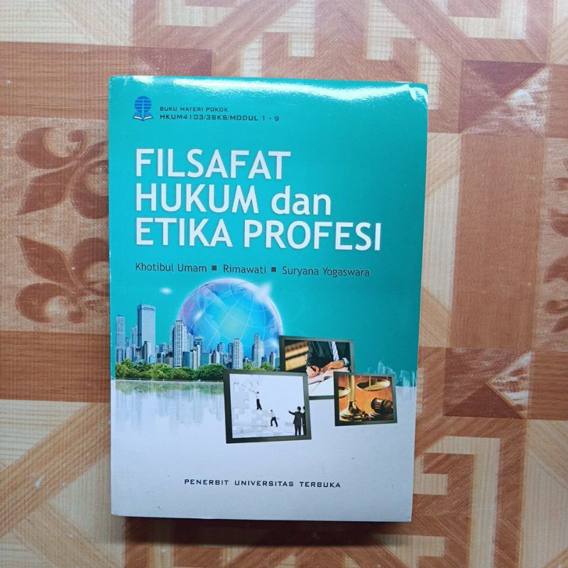 Jual ORIGINAL FILSAFAT HUKUM DAN ETIKA PROFESI EDISI 1 : UNIVERSITAS ...