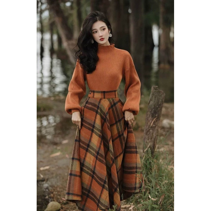 MILLI SKIRT ROK A LINE KOREA