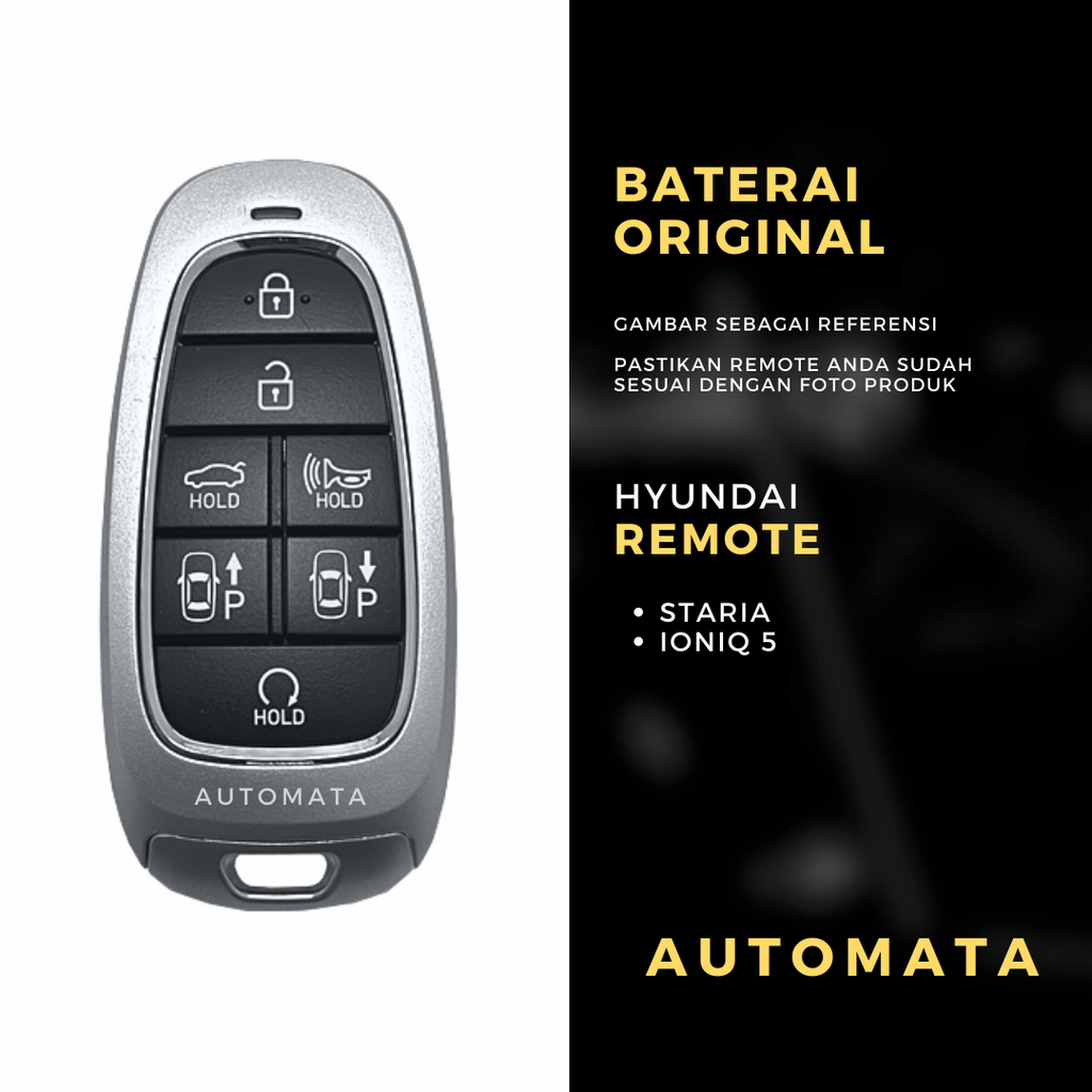 Jual Baterai Remote Kunci Keyless Hyundai Staria Ioniq 5 Original