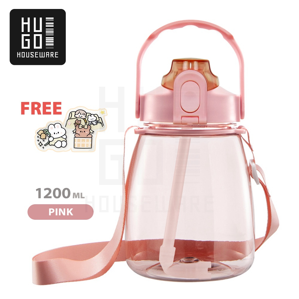Jual Botol Minum Aesthetic Botol Minum Bpa Free Botol Viral Kapasitas 1