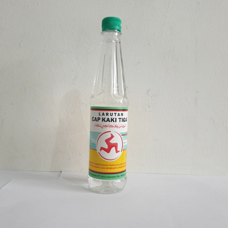 Jual Larutan Cap Kaki Tiga Plain Botol 500ml Shopee Indonesia