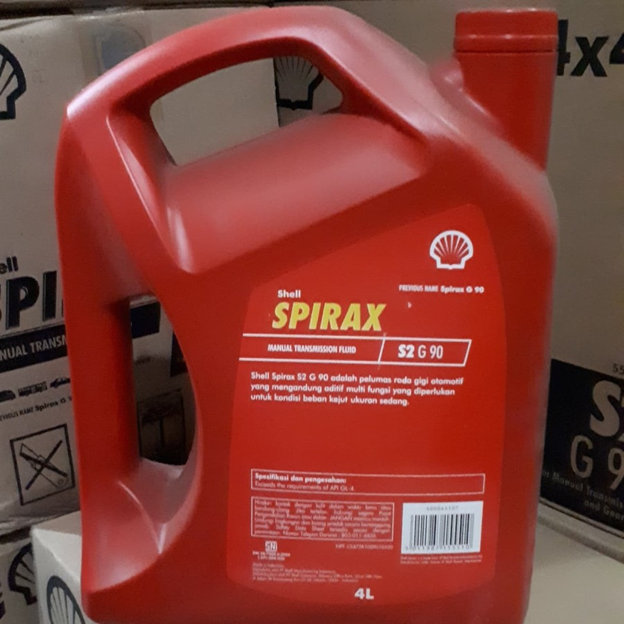 Jual oli shell spirax s2 G sae 90 . oli gardan transmisi manual . 4 ...