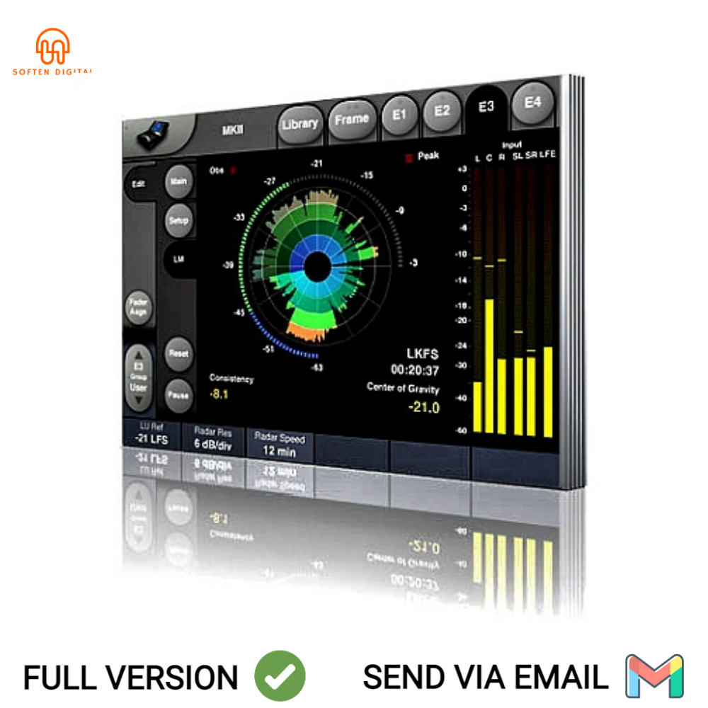 Jual tc electronic lm6n native vst plugin lm6 radar loudness meter
