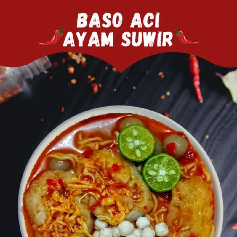 Jual Baso Aci Ayam Suwir Isi Banyak Shopee Indonesia