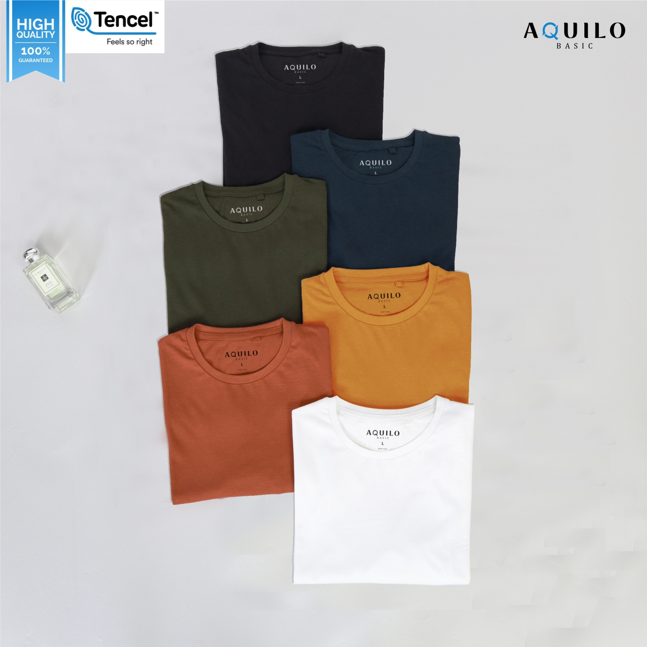 Jual Kaos Polos AQUILO / Kaos Polos Premium [ Katun Modal ] Fresco T ...
