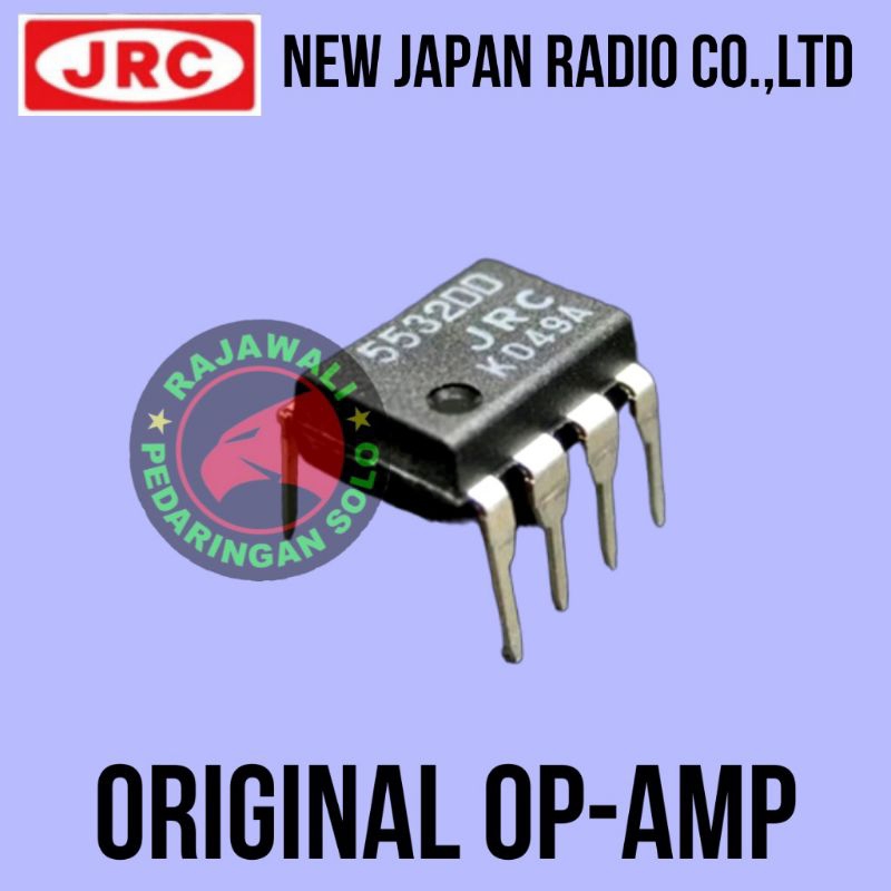 Jual IC JRC ASLI 5532DD 4558DD Op-Amp | Shopee Indonesia