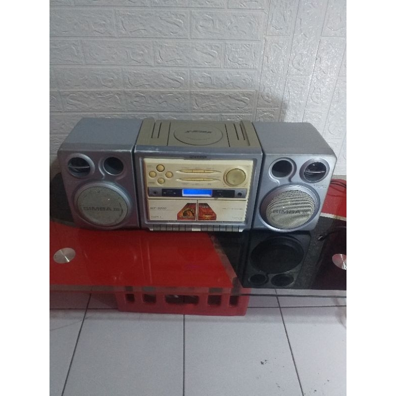Jual Radio Tape Sharp Simba III WF-3000L (Bekas) | Shopee Indonesia