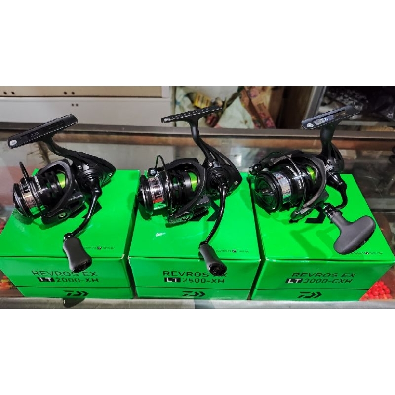 Jual Reel Daiwa Revros EX LT 2000/2500/3000 XH CXH | Shopee Indonesia