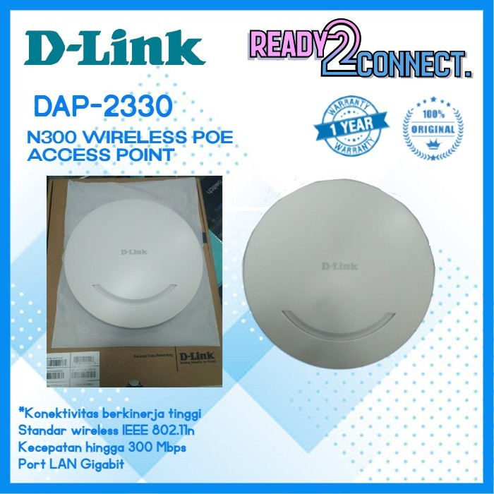 Jual DLINK DAP2330 N300 Wireless PoE Access Point Shopee Indonesia