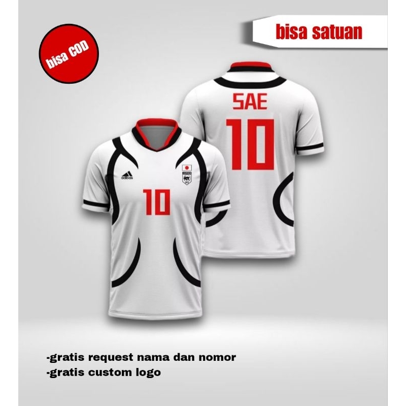 Jual Jersey Anime BlueLock Japan U20 Shopee Indonesia