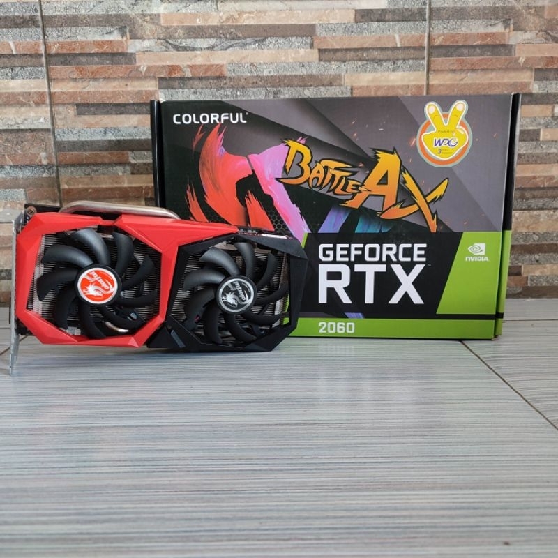 Jual VGA RTX 2060 6GB 192 BIT COLORFULL GDDR6/ RTX 2060 COLORFULL 6GB ...
