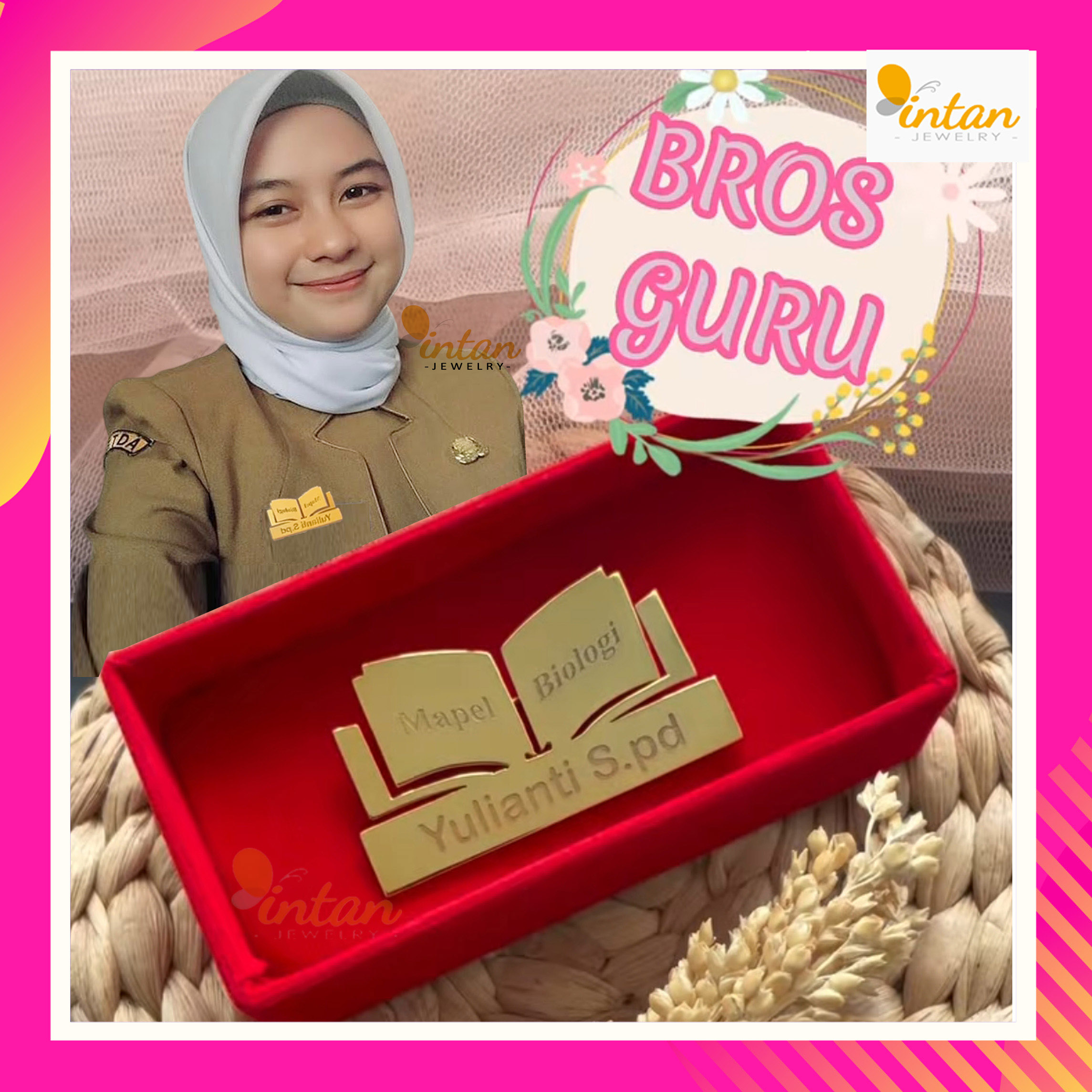 Jual Bros Guru Bros Custom Nama Custom Logo Bross ASN PNS PPPK P3K ...